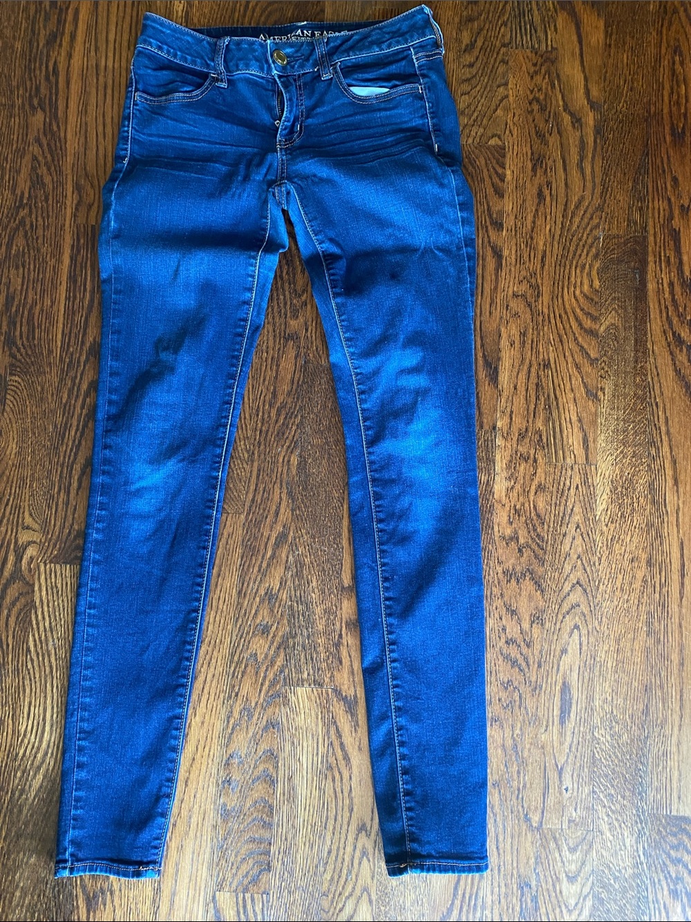 American Eagle Outfitters Dark Blue Skinny Jeans